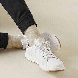 Cole Haan GrandPrø White Tennis Sneakers